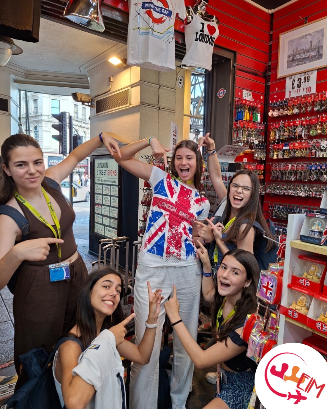 Participantes de Viajes in Motion disfrutando de una actividad en Londres